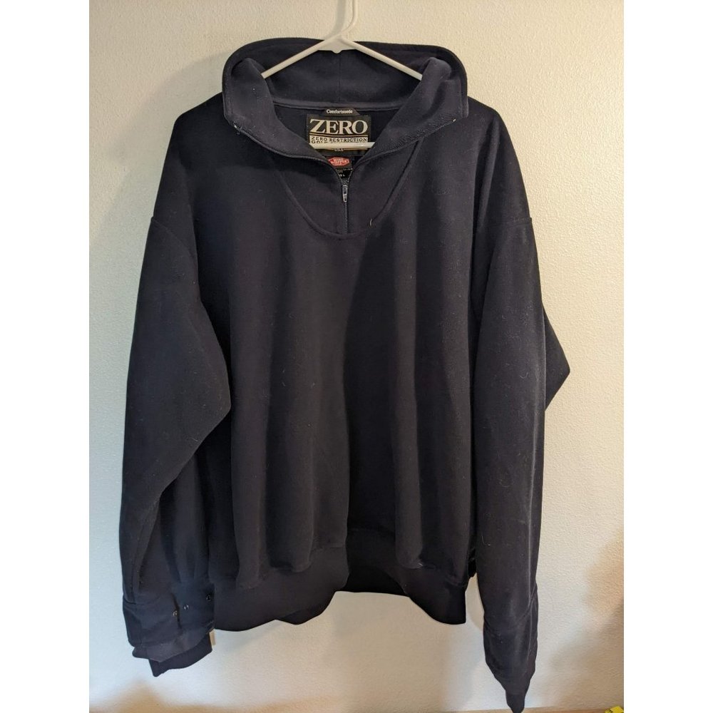 Zero Restriction Gold Outerwear Comfortsuede Wind… - image 1